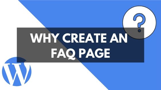 Why Create an Faq Page