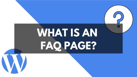 What is an FAQ Page