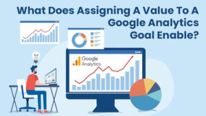 what does assigning value to a google analytics goal enable